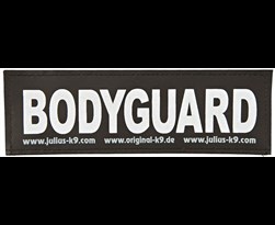 julius-k9 velcro sticker large bodyguard (2sts)