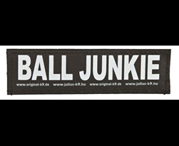julius-k9 velcro sticker small ball junkie (2sts)