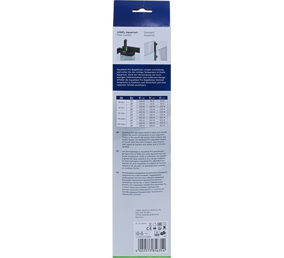 Juwel Aqua Heat Pro - Verwarming - 300 Watt - Verwarming - Pets Place Juwel Aqua Heat Pro - Verwarming - 300 Watt - Verwarming - Pets Place
