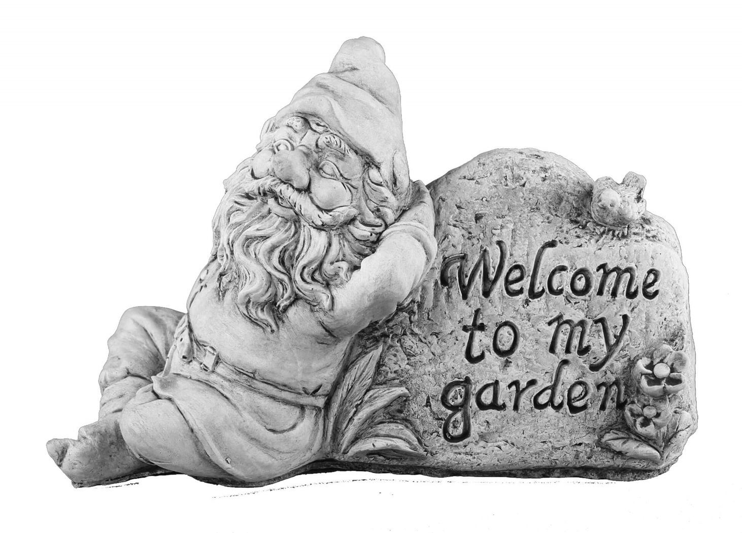 SEWAS Tuinkaars, Welcome Rocker Tuinfiguur, 40 cm