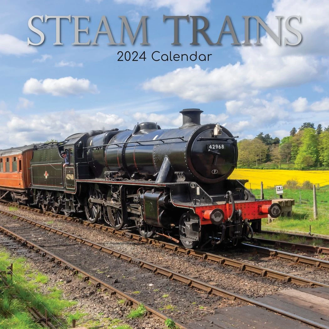 kalender 2024 steam trains gtd Tuincentrum Pelckmans