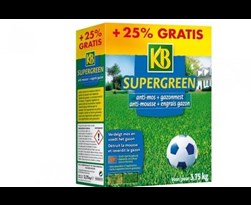 kb supergreen® anti-mos en gazonmest
