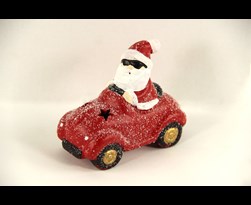 kerstman rijdend led (3ass.)