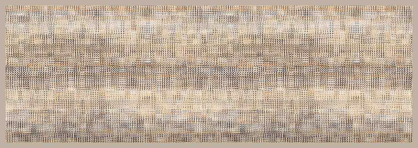 rugsx Loper Eton voor gang, keuken beige 50x300 cm rugsx Loper Eton voor gang, keuken beige 50x300 cm