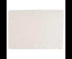 linen & more placemat indi ivory (4sts)