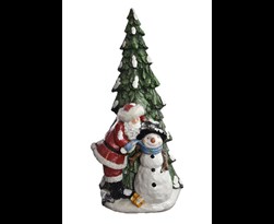 magnesia santa/snowman/tree green
