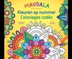 mandala - kleuren op nummer