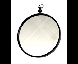 mc eton mirror round black