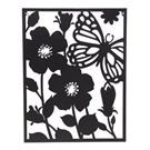 mc-wall-decor-flower-butterfly-black