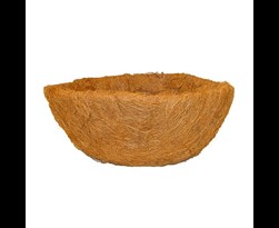 inzet kokos voorgevormd rond