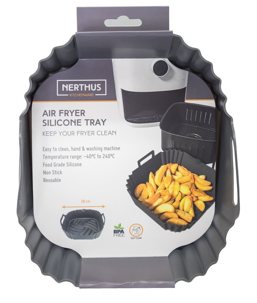 Forro De Papel Air Fryer De 100 Unidades, 16 Cm, Antiadheren | Meses