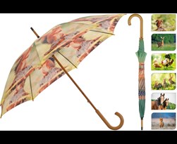 paraplu dierenprint (6ass.)