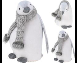 pinguin met sjaal staand