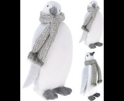pinguin met sjaal staand
