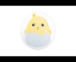 placemat kids baby chick