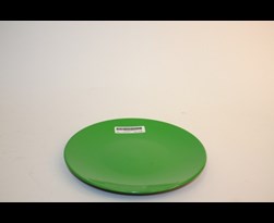 plastic plate charroux green