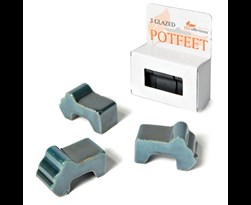 potfeet celadon box (3sts) 
