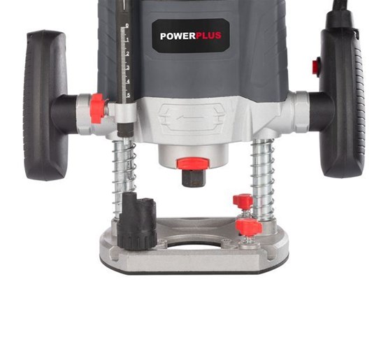 powerplus bovenfrees + 3 router bits - Tuincentrum Pelckmans