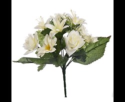 pure royal daisy/lily x10 bush cream