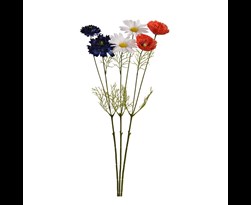 pure royal poppy/daisy/cornflower mixed