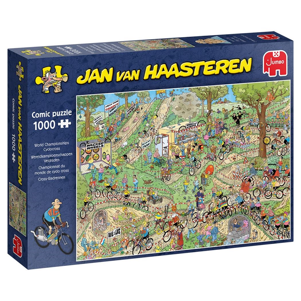 Jan van Haasteren : De Kunstmarkt. 1000 stukjes