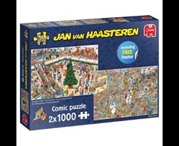 puzzel xms jan van haasteren holiday shopping (2 x 1000sts)