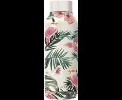 quokka stainless steel bottle solid jungle flora