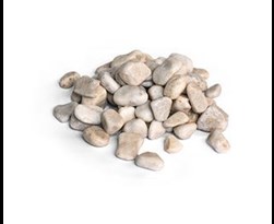redsun natuursteen - beach pebbles zwart 15-30mm