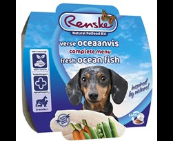 renske vers vlees maaltijd hond oceaanvis