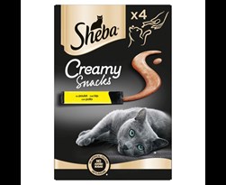 sheba creamy snacks kip 4-pack (4sts)