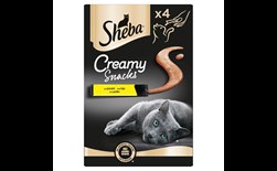 sheba creamy snacks kip 4-pack (4sts)