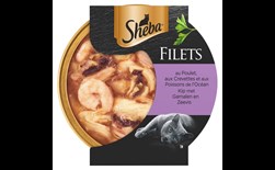 sheba filets kip & garn/oceaanvis saus