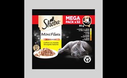sheba mini filets alu gevogelte multipack (32sts)