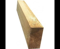 solid gezaagde plank geïmpregneerd (timmerhout)