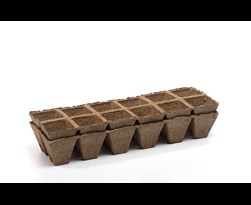 somers turfpotjes vierkant (2 x 12sts)