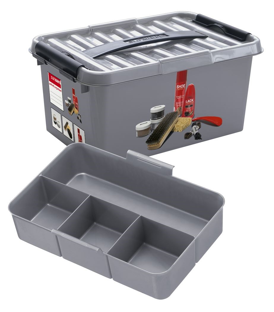 Sunware Caisse de rangement Q-Line avec insert