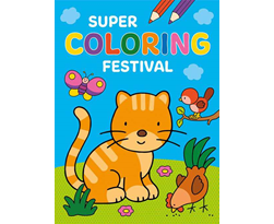 super coloring festival