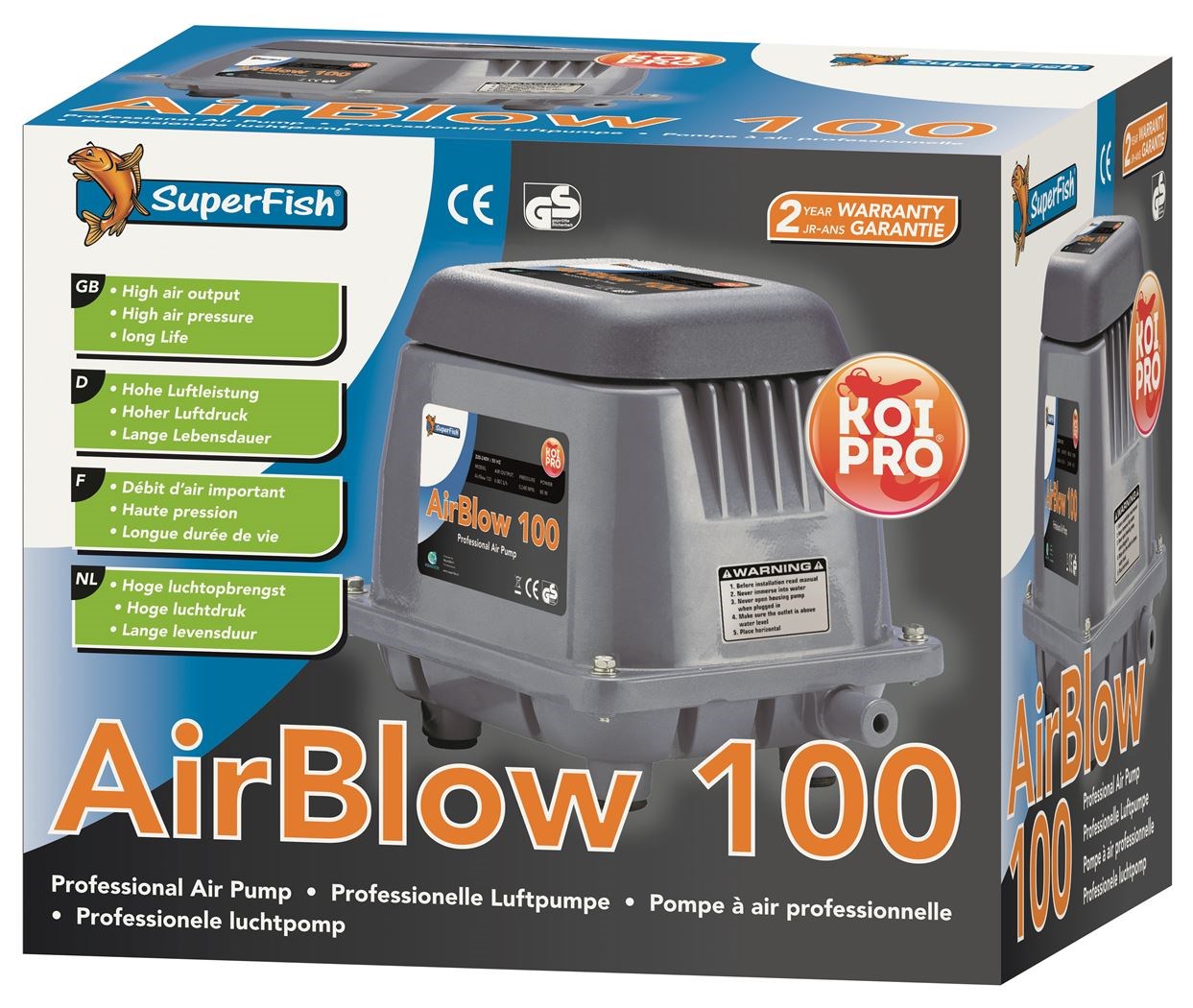 Test détaillé de la pompe à air Hailea ACO 388D pour aquariums et bassins