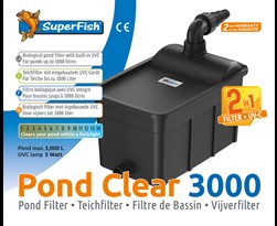 superfish vijverfilter pondclear 3000