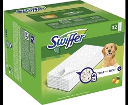 swiffer vloer stofdoekjes dry pet (32sts)(refill)