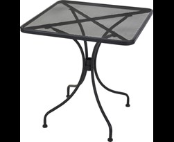 tafel vierkant strekmetaal grijs