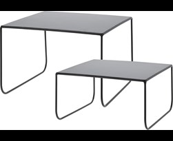 tafel zwart (2-delig)