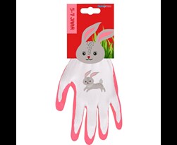talen tools kinder handschoenen konijn (5-7 j.)