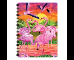 tfy livelife notitieboekjes klein -  flamingo lingo