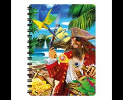 tfy livelife notitieboekjes klein -  pirate island