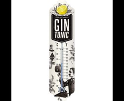 thermometer gin tonic weather