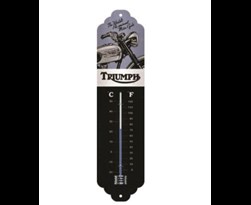 thermometer triumph - motorcycle blue