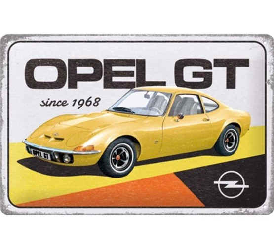 Tin-Sign-Opel-Gt-since-1968