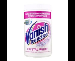 vanish vlekverwijderaar poeder oxi action crystal white