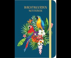 wachtwoorden notitieboek - tropical birds